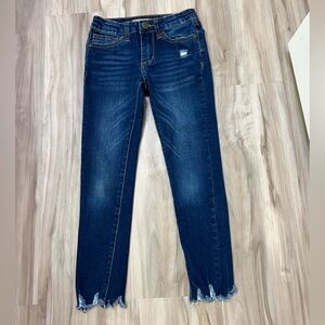 Joe’s Jeans - The Rocker Raw Hem Ankle Skinny Jeans girls size 7